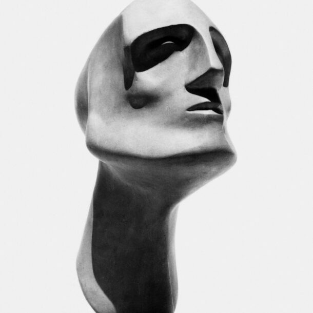 CABEZA DE CICLISTA - 1976 - CERÁMICA - 0,15 m x 0,31m x 0,18 m