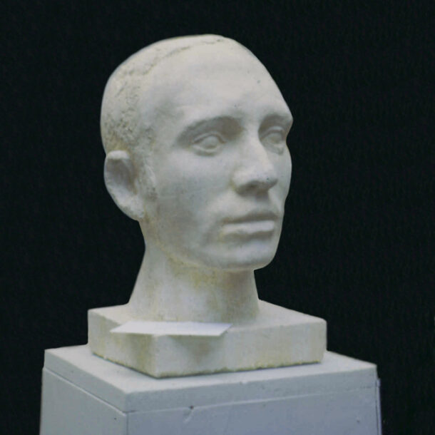 FERNANDO - 1976 - CEMENTO BLANCO - 0,17 m x 0,22 m x 0,30 m